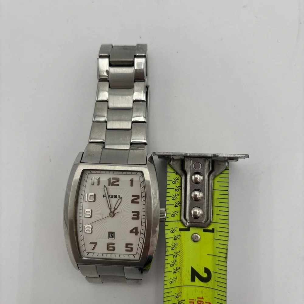 Fossil Stainless Steel Watch with White Face‎